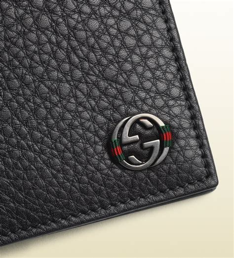 gucci mens billfold|gucci long wallet for men.